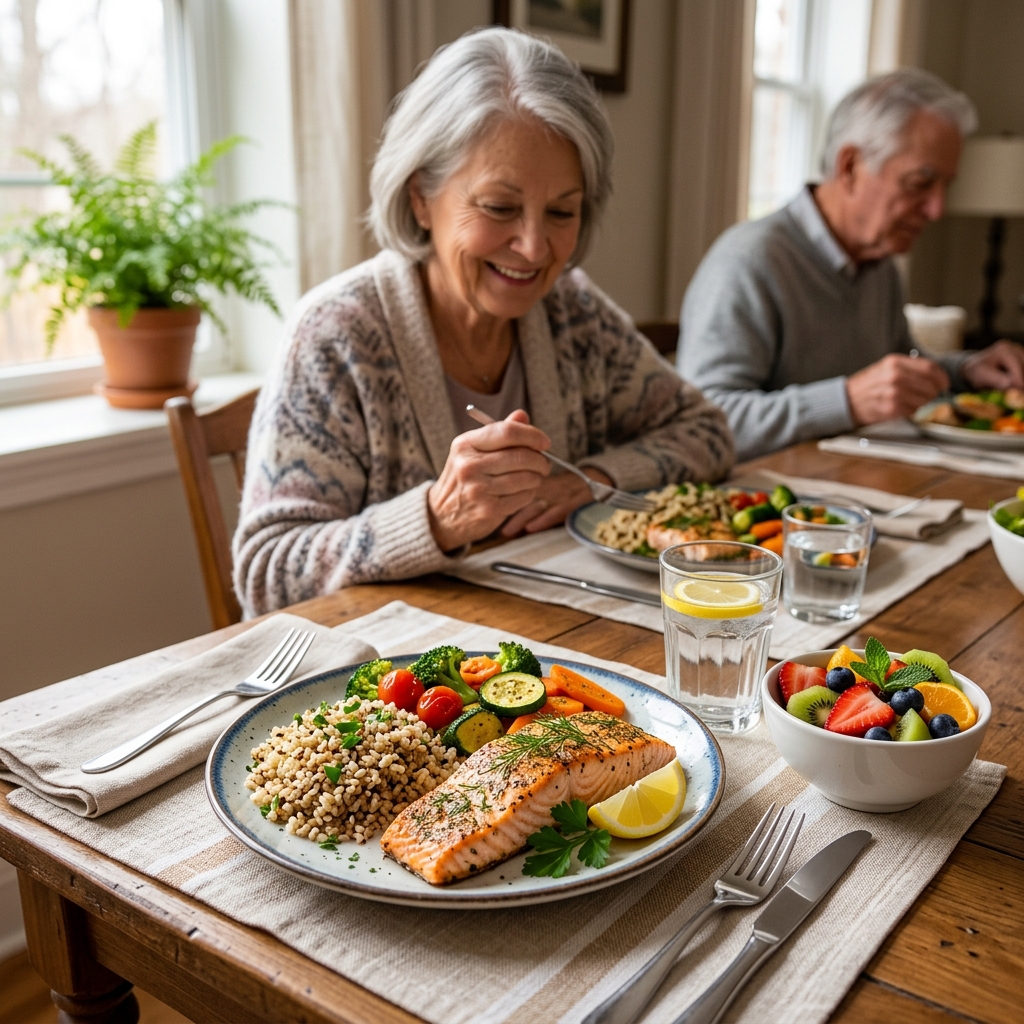 Alimentación en adultos mayores: mitos y verdades